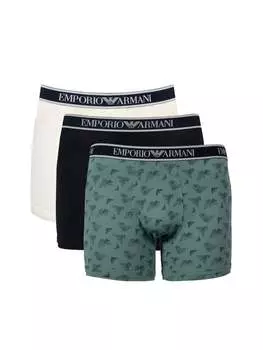 Набор боксеров из 3 мужских шорт Emporio Armani, белый