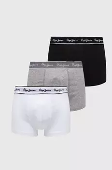 Набор боксеров Pepe Jeans, 3 пары, серый