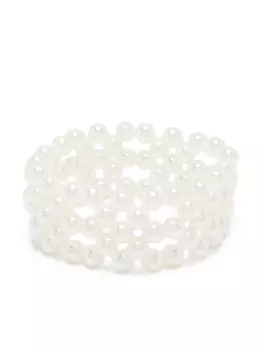 Набор браслетов Chakie (набор из двух) By Malene Birger, белый