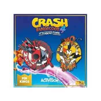 Набор Булавок Crash Bandicoot Neo Cortex И N. Gin Inna marka