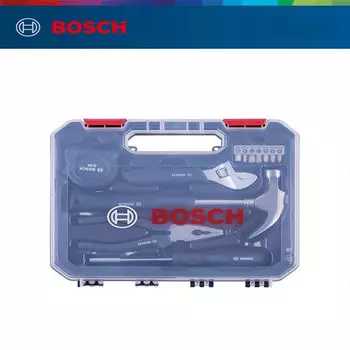 Набор бытовых многофункциональных инструментов Bosch (набор из 12 предметов), ящик для ручных инструментов