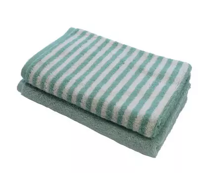 Набор чайных полотенец 2 шт Cawoe, зеленый