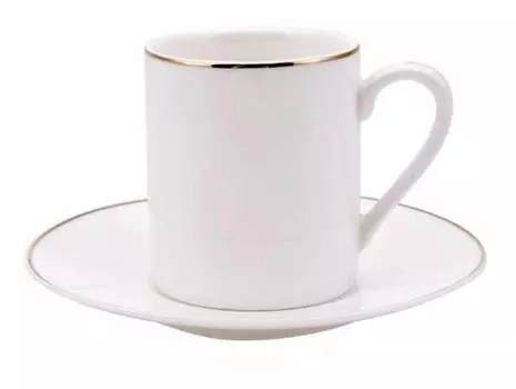 Набор чашек elda (набор из 6 шт.) Karaca, серебряный