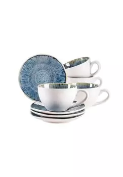 Набор чашек, керамика FROZEN MaSer, blau
