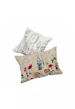 Набор чехлов на подушки Eleonoire, цветные, из 2 шт Loberon, цвет Gesamt Breite Bunt