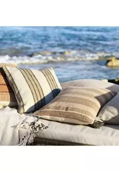 Набор чехлов на подушки из 3 разноцветных подушек Mlamare Loberon, цвет Gesamt Breite Bunt