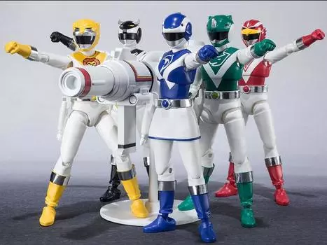 Набор Choujuu Sentai Liveman Shodo Super Boxed Set of 5 Figures Bandai Spirits