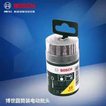 Набор цилиндрических электрических бит Bosch из 10 электрических отверток.