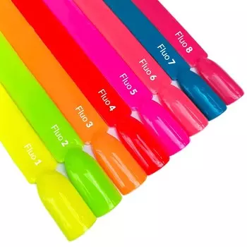 Набор Claresa FLUO, вся гибридная КОЛЛЕКЦИЯ, 8 шт