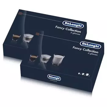Набор Delonghi Fancy Box из 6 термоочков DLSC302 (2 шт. в упаковке) De'Longhi