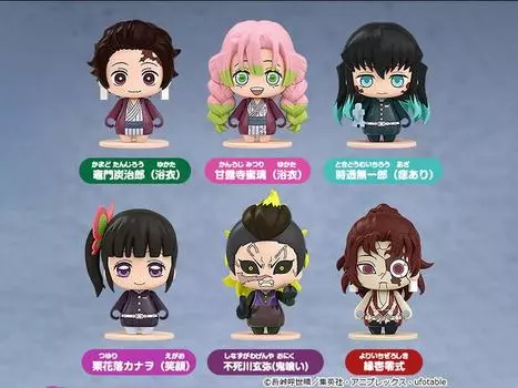 Набор Demon Slayer: Kimetsu no Yaiba Pocket Maquette 07 Boxed Set of 6 Figures Good Smile Company