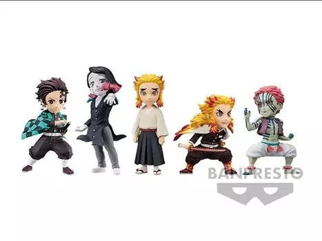 Набор Demon Slayer: Kimetsu no Yaiba World Collectable Figure Vol.8 Set of 5 Figures Banpresto