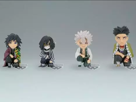 Набор Demon Slayer: Kimetsu no Yaiba World Collectable Figure You're in the Presence of Oyakata-sama Vol.1:RE Set of 4 Figures Banpresto