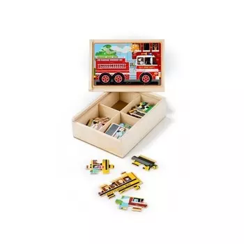 Набор деревянных пазлов Melissa&Doug Транспорт