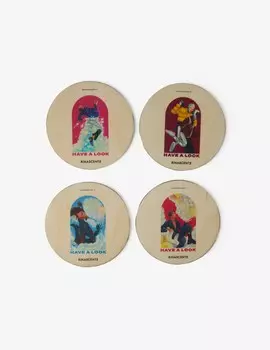 Набор деревянных подставок #01 Rinascente