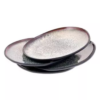 Набор десертных тарелок «галактика», 4 шт. Karaca, черный