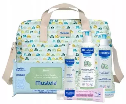 Набор детской косметики Mustela Bebe Little Moments + сумка Mustela