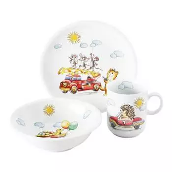 Набор детской посуды flitzer 3 предмета Seltmann Weiden, мультколор