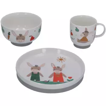 Набор детской посуды Sterntaler «Donkey Emmis Garden», (набор, 3 шт.), цвет bunt