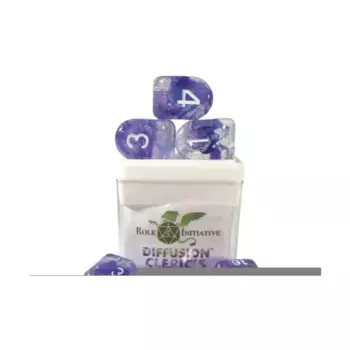 Набор Diffusion Poly — Божественность Священника с числами (15), Class & Creature Dice - Poly Sets
