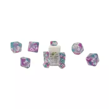 Набор Diffusion Poly — Воодушевление Барда с символами классов (7), Class & Creature Dice - Poly Sets