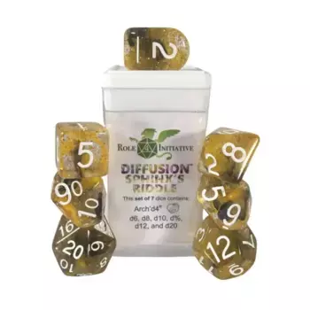 Набор диффузионных полигонов — Загадка Сфинкса (7), Class & Creature Dice - Poly Sets