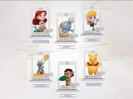 Набор Disney 100 Years of Wonder Mini Egg Attack Set of 6 Figures Beast Kingdom