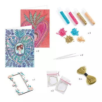 Набор Djeco для создания браслетов для детей MIYUKI Friendship браслеты