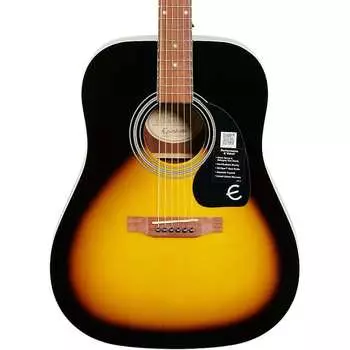 Набор для акустической гитары Epiphone FT-100 (с чехлом), Vintage Sunburst FT-100 Player Pack