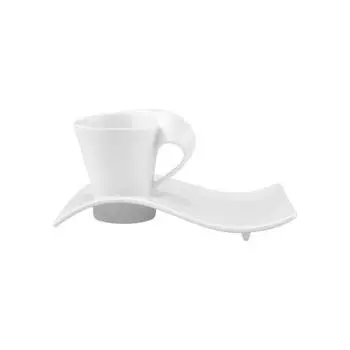 Набор для эспрессо newwave caff, 2 предмета Villeroy & Boch, белый