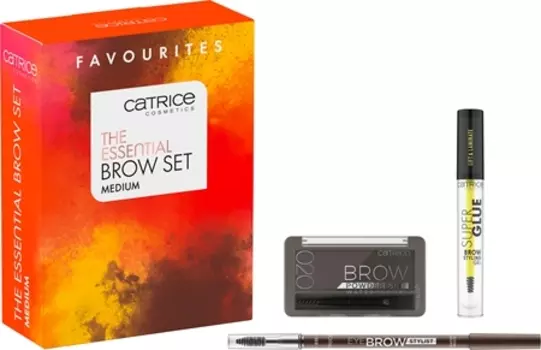 Набор для бровей оттенок средний Catrice The Essential Brow, 28,60