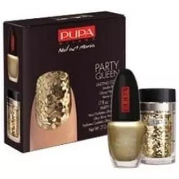 Набор для дизайна ногтей Party Queen Gold Tone Pupa Milano