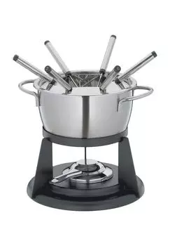 Набор для фондю St.Moritz, 9 предметов KuChenprofi, серебро