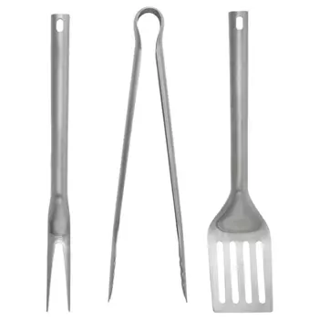 Набор для гриля Ikea Grilltider, 3 предмета, нержавеющая сталь