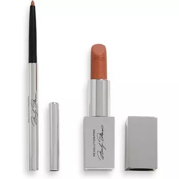 Набор для губ Nude X Marilyn Monroe с карандашом и помадой, Revolution Pro