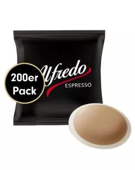 Набор для хранения кофе-подушечек от Alfredo Espresso, 200 штук.