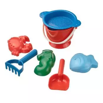 Набор для игры в песочнице Ikea Sandig 7 Pack, разноцветный