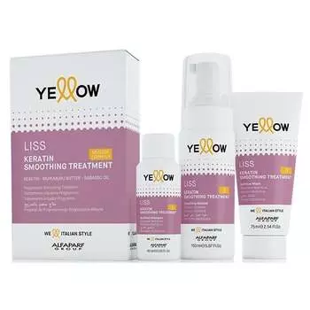 Набор для кератинового выпрямления волос Alfaparf, Yellow Liss
