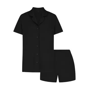 Набор для короткого сна SKIMS, цвет onyx