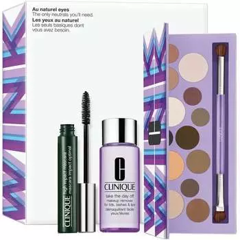 Набор для макияжа, 3 шт. Clinique, Au Naturel Eyes