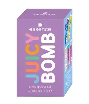 Набор для макияжа губ essence JUICY BOMB shiny lipgloss, 1 шт.