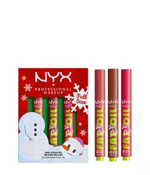 Набор для макияжа губ NYX Professional Makeup Fat Oil Slick Click Shiny Lip Balm Trio, 1 шт.