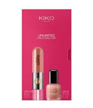 Набор для макияжа лица KIKO Milano Unlimited Lips & Nails Set, Universal Rose, 1 шт.