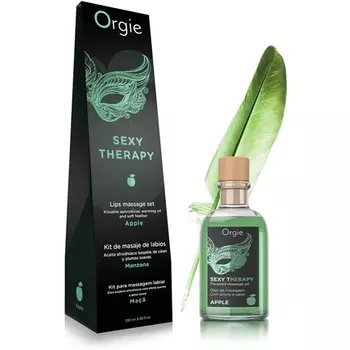 Набор для массажа губ Orgie Яблоко 100мл