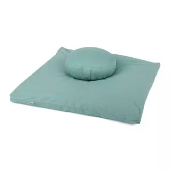 Набор для медитации ЭКО | Подушка для медитации Rondo extra Flat + Забутон Bodhi