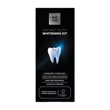 Набор для мгновенного отбеливания зубов Woom
