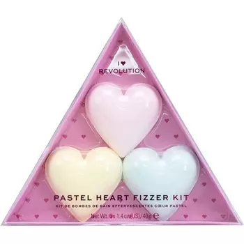 Набор для мытья ванны Heart Pastel Makeup Revolution