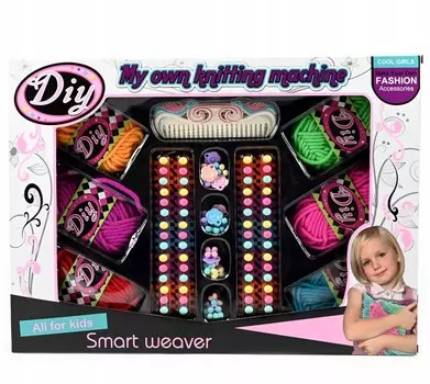 Набор Для Плетения Крючком На Станке Для Детей Начинающих Midex