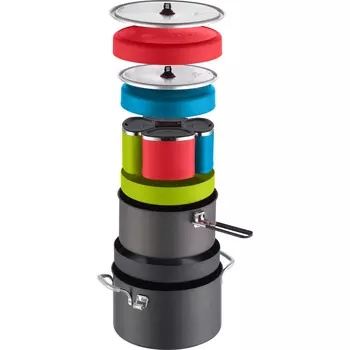 Набор для приготовления пищи Flex 4 System MSR, серебро