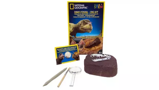 Набор для раскопок: окаменелости динозавров National Geographic